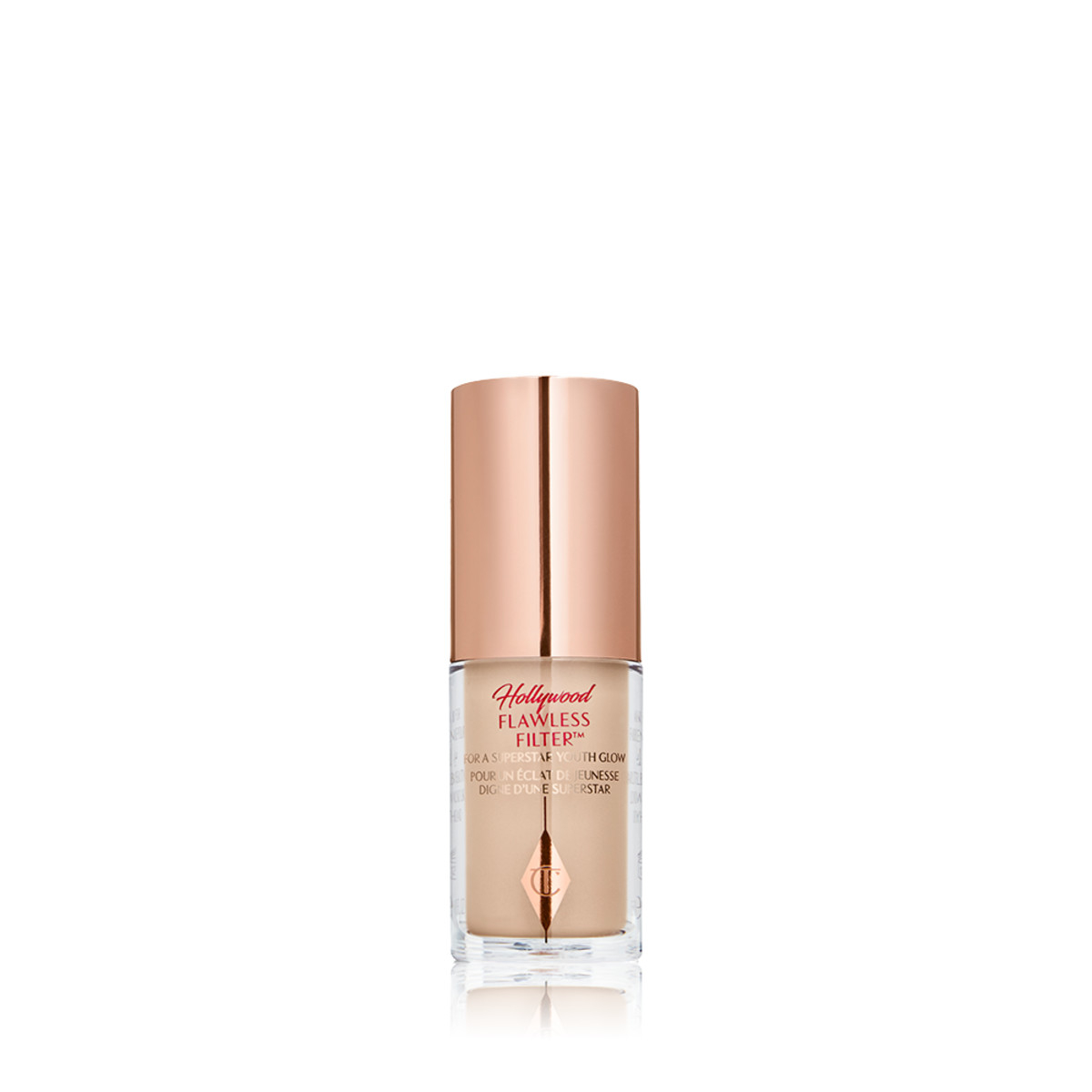 CHARLOTTE TILBURY Charlotte Tilbury Hollywood Flawless Filter for a  Superstar Youth Glow Foundation - Shade 4 Medium, Beige
